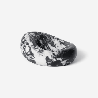 Drift Bowl Marble Tray-Neutral Decor