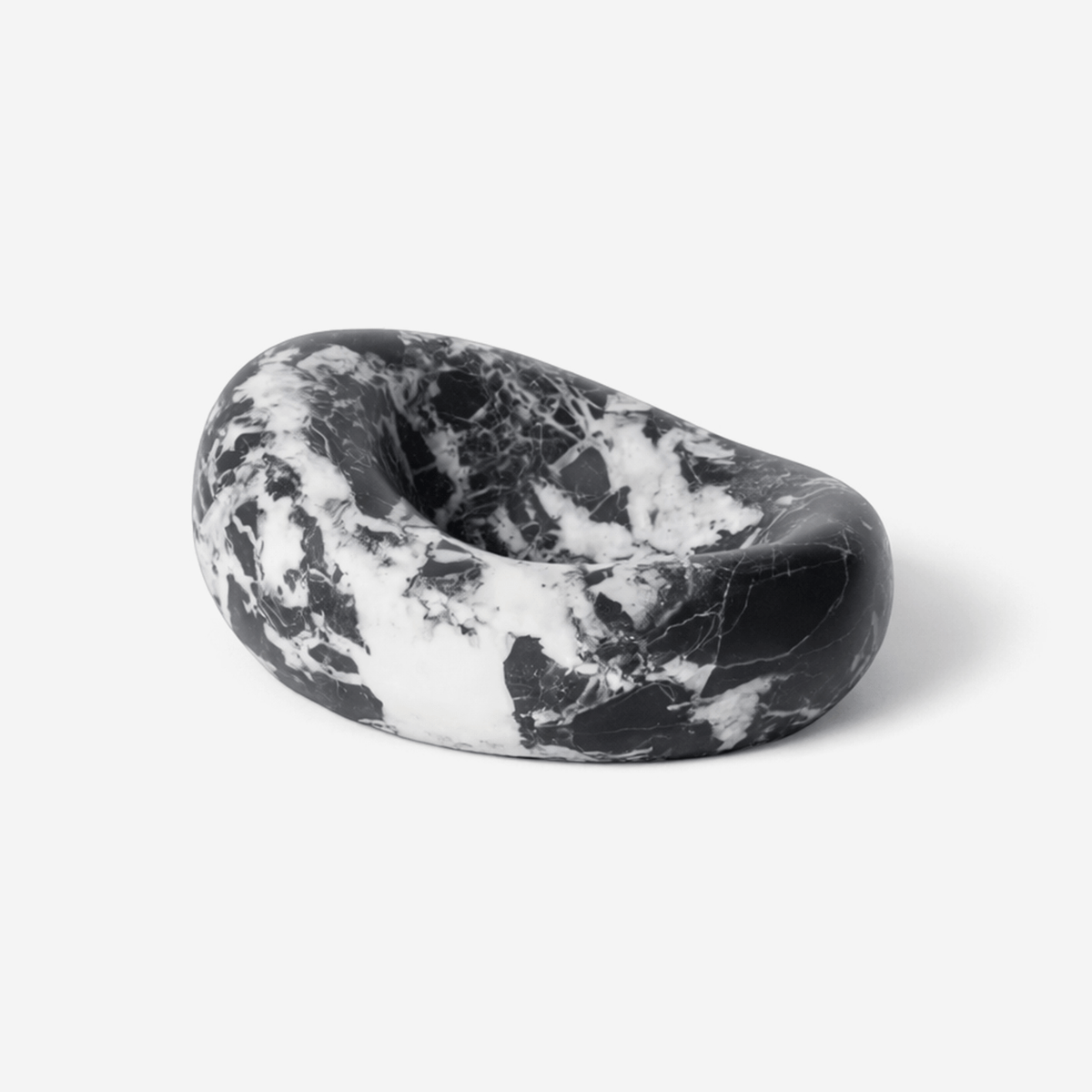 Drift Bowl Marble Tray-Neutral Decor