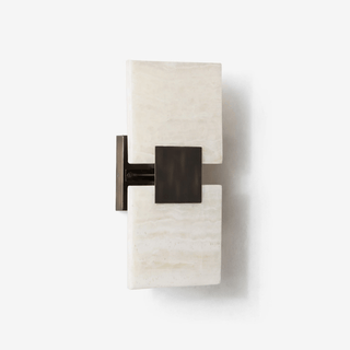 Strata Shift Alabaster Wall Lamp-Neutral Decor