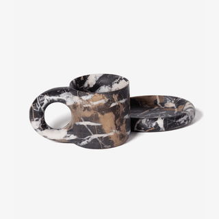Marble Loop Storage Cup-Neutral Decor