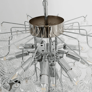Ripple Column Chandelier-Neutral Decor