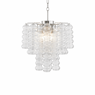 Ripple Column Chandelier-Neutral Decor