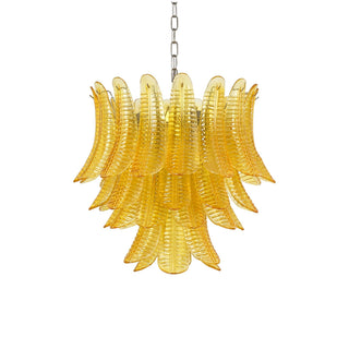 Aurelium Cascade Glass Chandelier-Neutral Decor