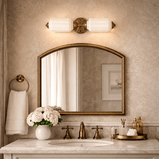 Elliot Glass Wall Sconce-Neutral Decor