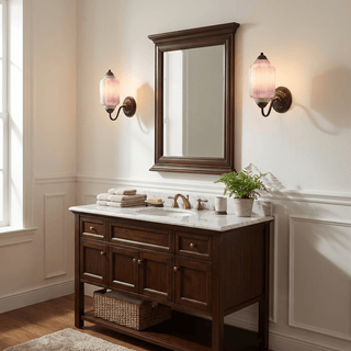 Elliot Glass Wall Lamp-Neutral Decor