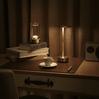 Lorin Rechargeable Table Lamp-Neutral Decor