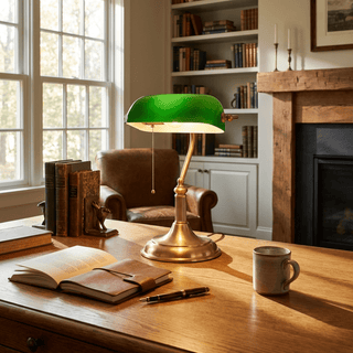 Harrison Banker Table Lamp-Neutral Decor