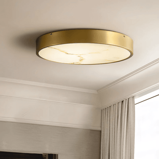 Calista Alabaster Ceiling Light-Neutral Decor