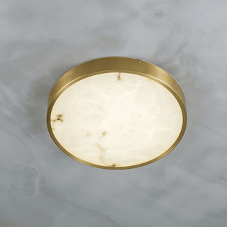 Calista Alabaster Ceiling Light-Neutral Decor