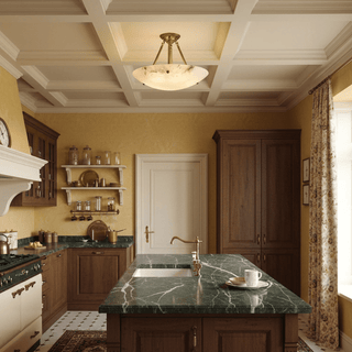 Calyra Alabaster Ceiling Light-Neutral Decor