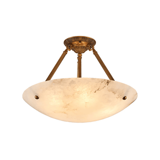 Calyra Alabaster Ceiling Light-Neutral Decor