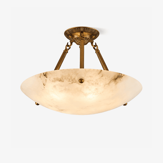 Calyra Alabaster Ceiling Light-Neutral Decor