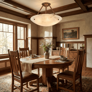 Calyra Alabaster Ceiling Light-Neutral Decor
