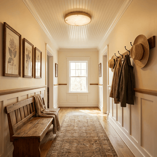Calista Alabaster Ceiling Light-Neutral Decor