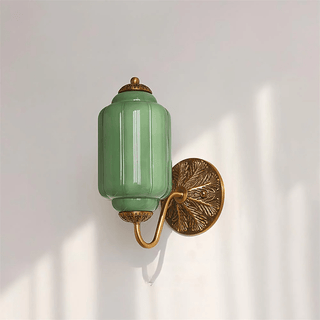 Elliot Glass Wall Lamp-Neutral Decor
