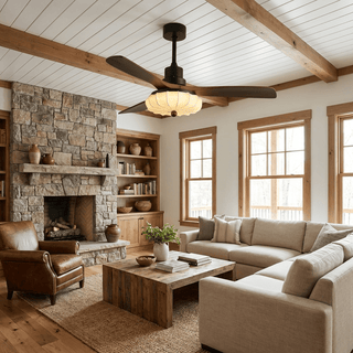 Jasper Bloom Luminaire pour ventilateur de plafond