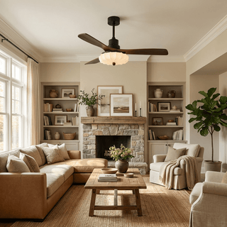 Jasper Bloom Luminaire pour ventilateur de plafond
