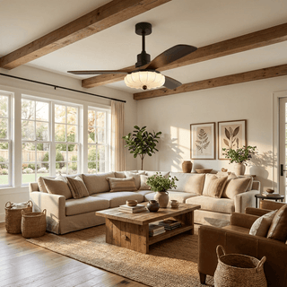 Jasper Bloom Luminaire pour ventilateur de plafond