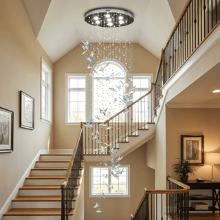 Crystalwing Butterfly Chandelier-Neutral Decor