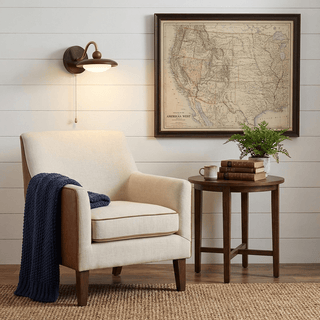 Arcwood Saucer Wall Lamp-Neutral Decor