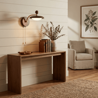 Arcwood Saucer Wall Lamp-Neutral Decor