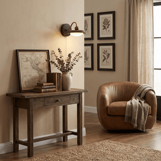 Arcwood Saucer Wall Lamp-Neutral Decor