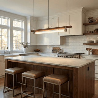 Strata Beam Linear Pendant Lamp-Neutral Decor