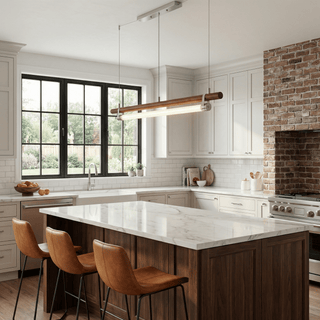 Strata Beam Linear Pendant Lamp-Neutral Decor