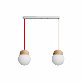 Elowen Fluted Opal Pendant Lamp-Neutral Decor