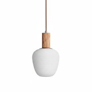 Elowen Fluted Opal Pendant Lamp-Neutral Decor