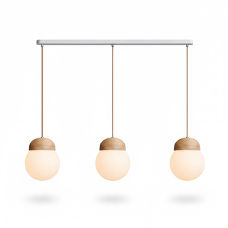 Elowen Fluted Opal Pendant Lamp-Neutral Decor