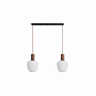 Elowen Fluted Opal Pendant Lamp-Neutral Decor