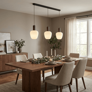 Elowen Fluted Opal Pendant Lamp-Neutral Decor