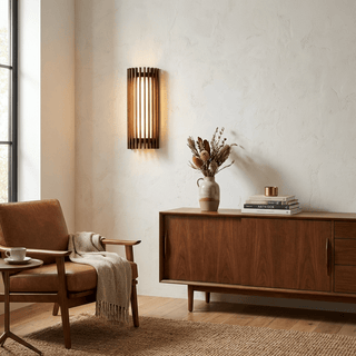 Luma Slat Wall Lamp-Neutral Decor
