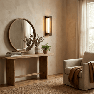 Luma Slat Wall Lamp-Neutral Decor