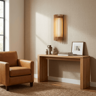 Luma Slat Wall Lamp-Neutral Decor