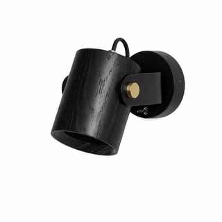 Brinka Wood Wall Spotlight-Neutral Decor
