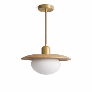 Solmere Wood Pendant Lamp-Neutral Decor