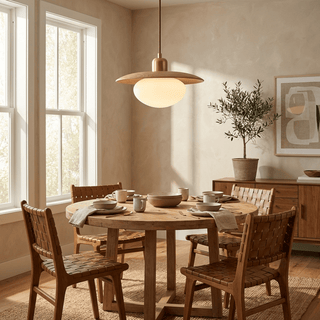 Solmere Wood Pendant Lamp-Neutral Decor