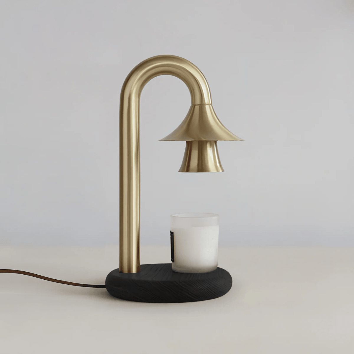 Aurelio Candle Warmer Lamp-Neutral Decor