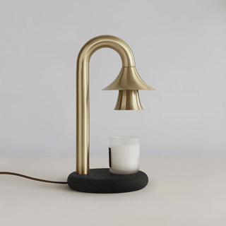 Aurelio Candle Warmer Lamp-Neutral Decor
