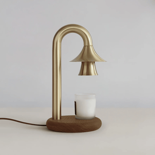 Aurelio Candle Warmer Lamp-Neutral Decor
