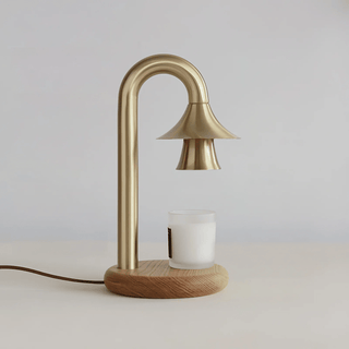 Aurelio Candle Warmer Lamp-Neutral Decor