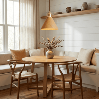 Valmere Cone Swag Pendant Lamp-Neutral Decor