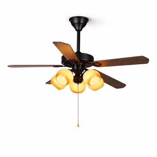 Ventilateur de plafond Theodore Vintage avec lumière