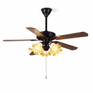Ventilateur de plafond Theodore Vintage avec lumière