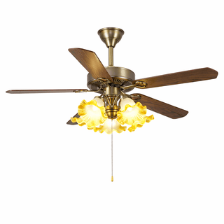 Ventilateur de plafond Theodore Vintage avec lumière