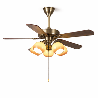 Ventilateur de plafond Theodore Vintage avec lumière