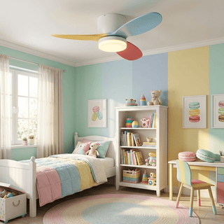 Plafonnier Ventilateur Milo Pétale