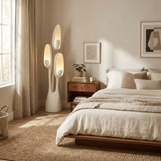 Bloom Pod Floor Lamp-Neutral Decor